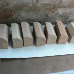 New stone cill sections (for South side threshold)